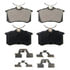 Wagner ZD340A Disc Brake Pad Set QuickStop Ceramic Disc Brake Pad Set