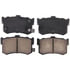 Wagner ZD342 Disc Brake Pad Set QuickStop Ceramic Disc Brake Pad Set