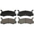Wagner ZD366 Disc Brake Pad Set QuickStop Ceramic Disc Brake Pad Set