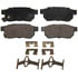 Wagner ZD374 Disc Brake Pad Set QuickStop Ceramic Disc Brake Pad Set