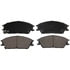 Wagner ZD440 Disc Brake Pad Set QuickStop Ceramic Disc Brake Pad Set
