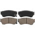 Wagner ZD451 Disc Brake Pad Set QuickStop Ceramic Disc Brake Pad Set
