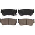 Wagner ZD418 Disc Brake Pad Set QuickStop Ceramic Disc Brake Pad Set