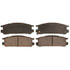 Wagner ZD471 Disc Brake Pad Set QuickStop Ceramic Disc Brake Pad Set