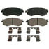 Wagner ZD462 Disc Brake Pad Set QuickStop Ceramic Disc Brake Pad Set