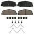 Wagner ZD482A Disc Brake Pad Set QuickStop Ceramic Disc Brake Pad Set