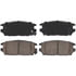 Wagner ZD532 Disc Brake Pad Set QuickStop Ceramic Disc Brake Pad Set