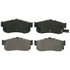 Wagner ZD540A Disc Brake Pad Set QuickStop Ceramic Disc Brake Pad Set