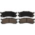 Wagner ZD553 Disc Brake Pad Set QuickStop Ceramic Disc Brake Pad Set