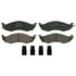 Wagner ZD576 Disc Brake Pad Set QuickStop Ceramic Disc Brake Pad Set