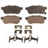Wagner ZD564 Disc Brake Pad Set QuickStop Ceramic Disc Brake Pad Set