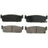 Wagner ZD588 Disc Brake Pad Set QuickStop Ceramic Disc Brake Pad Set