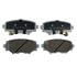 Beck Arnley 085-1982 Disc Brake Pad Set PREMIUM ASM BRAKE PADS