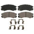 Wagner ZD579 Disc Brake Pad Set QuickStop Ceramic Disc Brake Pad Set
