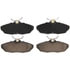 Wagner ZD599 Disc Brake Pad Set QuickStop Ceramic Disc Brake Pad Set
