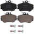 Wagner ZD645 Disc Brake Pad Set QuickStop Ceramic Disc Brake Pad Set