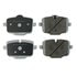 Beck Arnley 085-1985 Disc Brake Pad Set PREMIUM ASM BRAKE PADS