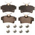 Wagner ZD627 Disc Brake Pad Set QuickStop Ceramic Disc Brake Pad Set
