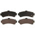 Wagner ZD669 Disc Brake Pad Set QuickStop Ceramic Disc Brake Pad Set