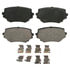 Wagner ZD680 Disc Brake Pad Set QuickStop Ceramic Disc Brake Pad Set