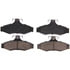 Wagner ZD724 Disc Brake Pad Set QuickStop Ceramic Disc Brake Pad Set