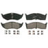 Wagner ZD730A Disc Brake Pad Set QuickStop Ceramic Disc Brake Pad Set