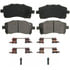Wagner ZD721 Disc Brake Pad Set QuickStop Ceramic Disc Brake Pad Set
