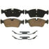 Wagner ZD781 Disc Brake Pad Set QuickStop Ceramic Disc Brake Pad Set