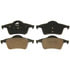 Wagner ZD795 Disc Brake Pad Set QuickStop Ceramic Disc Brake Pad Set