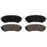 Wagner ZD773 Disc Brake Pad Set QuickStop Ceramic Disc Brake Pad Set