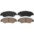 Wagner ZD774 Disc Brake Pad Set QuickStop Ceramic Disc Brake Pad Set