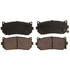 Wagner ZD775 Disc Brake Pad Set QuickStop Ceramic Disc Brake Pad Set