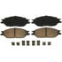 Wagner ZD803 Disc Brake Pad Set QuickStop Ceramic Disc Brake Pad Set