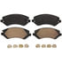 Wagner ZD856B Disc Brake Pad Set QuickStop Ceramic Disc Brake Pad Set