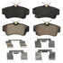 Wagner ZD841 Disc Brake Pad Set QuickStop Ceramic Disc Brake Pad Set