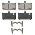 Wagner ZD871 Disc Brake Pad Set QuickStop Ceramic Disc Brake Pad Set