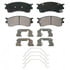 Wagner ZD893 Disc Brake Pad Set QuickStop Ceramic Disc Brake Pad Set