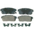 Wagner ZD900 Disc Brake Pad Set QuickStop Ceramic Disc Brake Pad Set