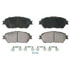Wagner ZD906 Disc Brake Pad Set QuickStop Ceramic Disc Brake Pad Set