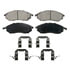Wagner ZD888 Disc Brake Pad Set QuickStop Ceramic Disc Brake Pad Set