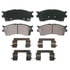 Wagner ZD889 Disc Brake Pad Set QuickStop Ceramic Disc Brake Pad Set