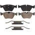 Wagner ZD946 Disc Brake Pad Set QuickStop Ceramic Disc Brake Pad Set