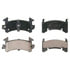 Wagner ZD988 Disc Brake Pad Set QuickStop Ceramic Disc Brake Pad Set