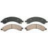 Wagner ZD989 Disc Brake Pad Set QuickStop Ceramic Disc Brake Pad Set