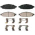 Wagner ZD997 Disc Brake Pad Set QuickStop Ceramic Disc Brake Pad Set