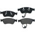 Wagner ZX1024 Disc Brake Pad Set QuickStop Semi-Metallic Disc Brake Pad Set