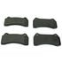 089-1836 by BECK ARNLEY - OE BRAKE PADS
