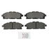 089-1967 by BECK ARNLEY - PREMIUM BRAND BRAKE PADS