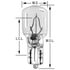 Wagner 24NA Multi-Purpose Light Bulb Wagner Lighting 24NA Standard Multi-Purpose Light Bulb Box of 10