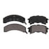Wagner ZX262 Disc Brake Pad Set QuickStop Semi-Metallic Disc Brake Pad Set